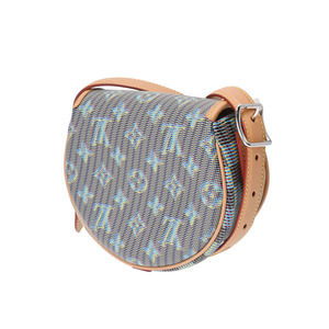 Louis Vuitton Bag Shoulder Pop Tambourin Blue LV